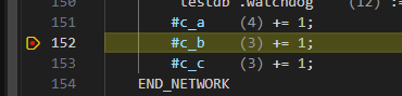 Breakpoint stepping for PLC logic